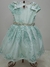 Vestido Infantil Verde com Bordados no Tamanho 2 - Petit Cherie