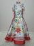 Vestido Infantil Vermelho Colors no Tamanho 6 - Petit Cherie