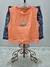 Conjunto Infantil com Blusa e Shorts na Cor Laranja Neon no Tamanho 14 - Petit Cherie - loja online
