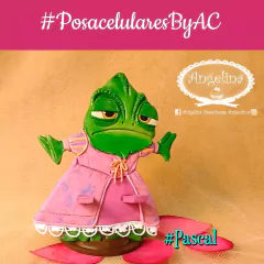 Pascal de Princesa Rapunzel posacelular posa celular Adorno para Torta Souvenirs Porcelana Fría Muñecos Cumpleaños Infantiles Fiestas argentina envio gratis centro central de mesa decoración candybar Candy 