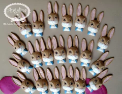 Peter Rabbit el conejo Adorno de Torta Porcelana Fría Muñecos Cumpleaños Infantiles Fiestas Topper argentina envio gratis centro central de mesa decoración candybar Candy apliques muñequitos figura estatuilla