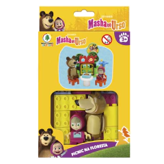 Masha E O Urso Picnic Na Floresta Ref.: 0460 - comprar online