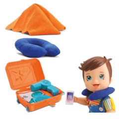 Boneco My Little Collection Vamos Viajar - Menino - comprar online