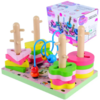 Brinquedo Educativo Aramado Divertido Mdf - Minnie Disney Cores e Formas