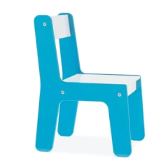 Cadeirinha Infantil Azul - Junges Cadeira de Madeira - comprar online