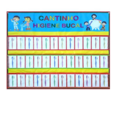 Cantinho Da Higiene Bucal Com 36 Bolsos