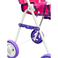 Carrinho para Boneca Simples - Pink Ref. 306 na internet