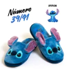 Chinelo de Quarto Stitch Tamanho G 39/41