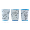 Color Cup Avião 350ml - Copo para Colorir - comprar online