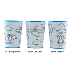 Color Cup Avião 350ml - Copo para Colorir - comprar online