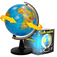 Globo Terrestre 18cm - Azul