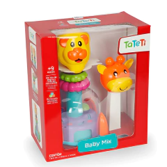 Brinquedo Bebê Baby Mix Ref 0863 - Ta Te Ti