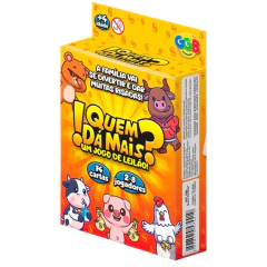 Jogo de Cartas - Quem dá Mais