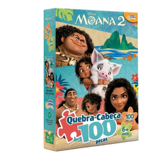 Quebra Cabeça Moana 100 peças - Novo Papel 8080
