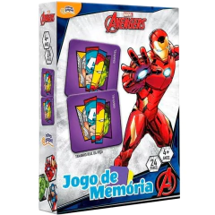 Jogo de Memória Vingadores - Novo Papel 8038