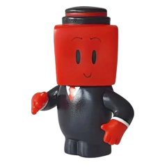 Mini Boneco Vinil Articulado Turma do Problems 12cm - Kadu
