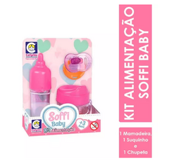 Brinquedo Soffi Baby Kit Alimentação - Cotiplás Ref. 2673 na internet