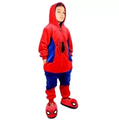Macacão Kigurumi Infantil De 7 A 8 Anos Spiderman - comprar online
