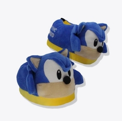 Pantufa Infantil Sonic Tamanho M 29/31