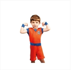 Fantasia Infantil - Dragon Ball Tamanho P de 3 a 5 anos - Super Magia