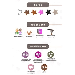 Massinha de Eva Pula e Molda 7 Cores Sortidas - Patrulha Canina Roxo com Adesivos 70g na internet