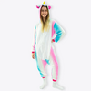 Macacão Kigurumi Unicórnio Colorido Tamanho G Adulto