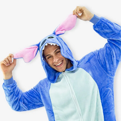 Macacão Kigurumi Stitch Tamanho P Adulto - comprar online