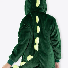 Macacão Kigurumi Infantil De 3 A 4 Anos Dinossauro - Japan Brinquedos