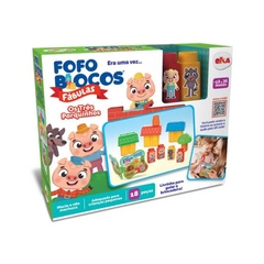 Fofo Blocos Fábulas - Os Três Porquinhos na internet