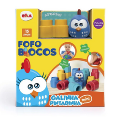 Fofo Blocos 15 Peças Galinha Pintadinha Mini - comprar online