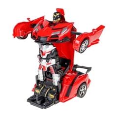 Carro de Controle Remoto Vira Robô com 2 Funções 1:18 - loja online