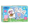 Kit Pintura com Cavalete - Peppa Pig - Nig