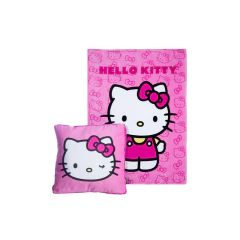 Kit Almofada e Manta Hello Kitty