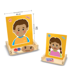 Jogo Magnético - Quadro Das Emoções - comprar online