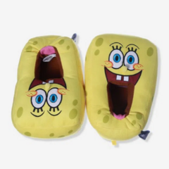 Pantufa Adulto Bob Esponja Tamanho P 33/35