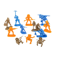 Saquinho Forte Apache Cowboys Coloridos 12 peças Gulliver 6844 - comprar online