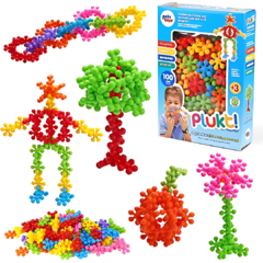 Brinquedo Montar Plukt Estrelas Educativo Criativo 100 peças 1244 - comprar online