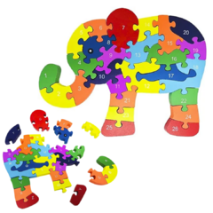 Quebra Cabeça Mdf - Elefante 10mm