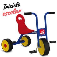 Triciclo Escolar 3+ Bandeirante Ref 6002