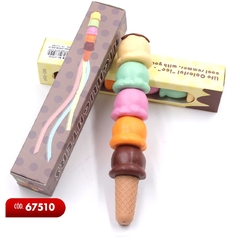 Resaltador con forma de Cono de Helado.