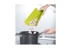 Tabla picar flexible con mango - comprar online