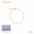 PULSERA TRENDY DORADA / CORAZONES STRASS