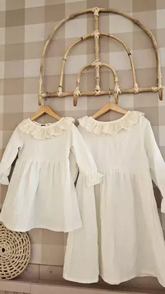 Vestido Tiza broderie natural - Cocomelón Bebés y Niños