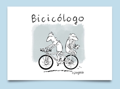 Print Bicicólogo - autografado - comprar online