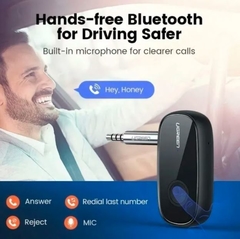 Ugreen Bluetooth 5.0 Receptor Audio Carro Microfone Aptx - MC IMPORTS