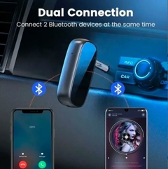 Ugreen Bluetooth 5.0 Receptor Audio Carro Microfone Aptx - loja online