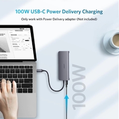 Hub adptador Usb-c 10/1 Ugreen Cm179 Hdmi Rede Sd na internet
