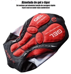 Bretelle Ciclismo Bike Forro Gel 5d Italiano X-tiger - MC IMPORTS