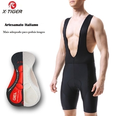 Bretelle Ciclismo Bike Forro Gel 5d Italiano X-tiger - comprar online