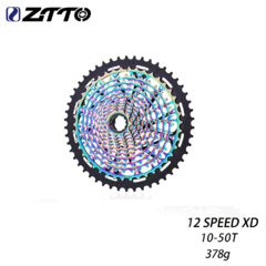 CASSETE DE 12 VELOCIDADES ZTTO 10-50 PADRÃO XD RAINBOW - comprar online